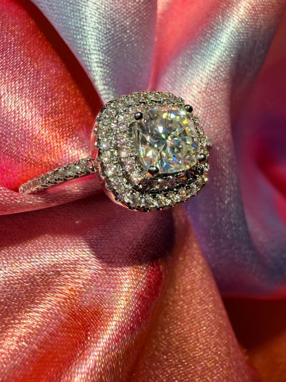 MYSTERY PULL!  Brand New Moissanite Ring - Picture 5 of 11